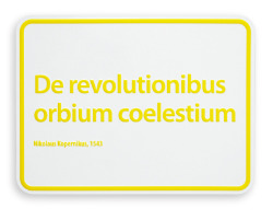 Dieter Knobloch : Heliozentrisches Weltbild, Serie science