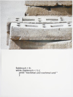Dieter Knobloch : 10 Perl, Serie "nochmal und nochmal und "
